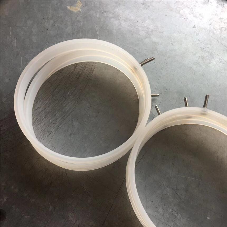 鑫弘非標定做硅膠充氣圈  白硅橡膠充氣式密封圈（可膨脹密封圈）